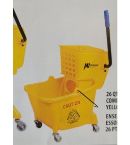 26 qt side press bucket and wringer combo M2  26 qt side press bucket and wringer combo M2