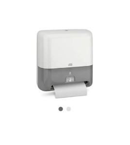 Tork 5511202 Elevation Matic Automatic Hand Towel Roll Dispenser with Intuition Sensor, White  Tork 5511202 Elevation Matic Automatic Hand Towel Roll Dispenser with Intuition Sensor, White