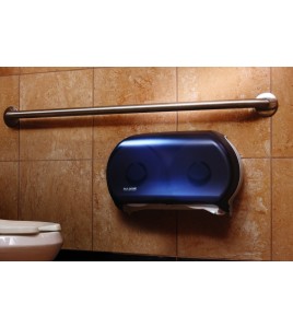 Double Roll - Jumbo Toilet Paper Dispenser, San jamar R4000TBK Double Roll - Jumbo Toilet Paper Dispenser, San jamar R4000TBK