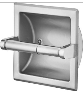 Recessed Toilet Tissue Dispenser Stainless Steel Recessed Toilet Tissue Dispenser Stainless Steel