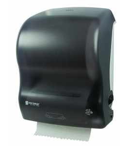 Mechanical (Auto Cut) Roll Paper Dispenser sanjamar T7400TDk Mechanical (Auto Cut) Roll Paper Dispenser sanjamar T7400TDk