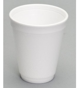 Dart: 8oz. Insulated Foam Cups 1000 Cups Per Case