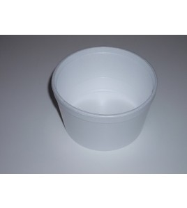 Genpak 8c round foam containers 25 pcs 8 oz 
