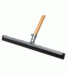 Marino: 18" MUS Floor Squeegee With 54" Tapered Wood Handle Marino: 18" MUS Floor Squeegee With 54" Tapered Wood Handle
