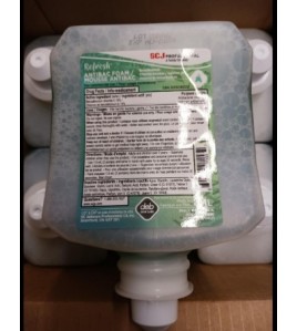 Deb skin care Refresh antibac foam soap by S C Johnson case of six one liter bottles (ANT1LCN) Deb skin care Refresh antibac foam soap by S C Johnson case of six one liter bottles (ANT1LCN)