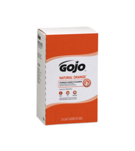 Gojo 7255-04 Natural Orange⢠Hand Cleaner, Pumice,4 x 2 L, Refill, Orange/Citrus Gojo 7255-04 Natural Orange⢠Hand Cleaner, Pumice,4 x 2 L, Refill, Orange/Citrus