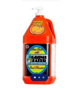 GRIME EATER® NATURAL ORANGE® WITH PUMICE HAND CLEANER 4L Bottle  GRIME EATER® NATURAL ORANGE® WITH PUMICE HAND CLEANER 4L Bottle