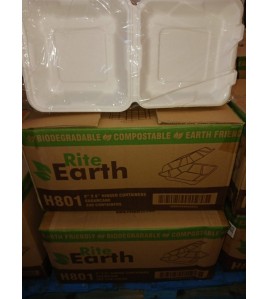 9"x9"x3" sugar cane hinged lid take out containers 50 pack 9"x9"x3" sugar cane hinged lid take out containers 50 pack