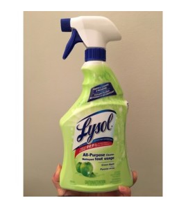 Lysol All Purpose Cleaner Trigger - Green Apple - case of 650mlx12 Lysol All Purpose Cleaner Trigger - Green Apple - case of 650mlx12