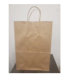 Paper Bags with Handle, Kraft (Shopping bags )10" x 5" x 13"Twisted Handle, case of 250  Paper Bags with Handle, Kraft (Shopping bags )10" x 5" x 13"Twisted Handle, case of 250