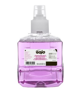 Gojo 1918-02: Antibacterial Plum Scent Foam Handwash Triclosan 2 x 1200mL Bottles Gojo 1918-02: Antibacterial Plum Scent Foam Handwash Triclosan 2 x 1200mL Bottles