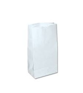 white paper grocery bags 6 lb 500 pcs 6x33/4x11 white paper grocery bags 6 lb 500 pcs 6x33/4x11
