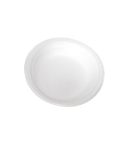Dynette Liteware: White 6" Foam Plates 1000 Pcs / Case Dynette Liteware: White 6" Foam Plates 1000 Pcs / Case