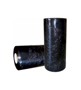 Western Plastics: 14" 320mm 16 mic 1500' Black Hand Pallet Wrap 4 Rolls Per Case  Western Plastics: 14" 320mm 16 mic 1500' Black Hand Pallet Wrap 4 Rolls Per Case