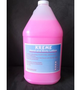 Sprakita: KREME Hand &amp; Body Lotion 4x4 Litre Bottles