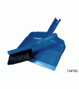 Dust Pan With Banister Brush Set  Dust Pan With Banister Brush Set