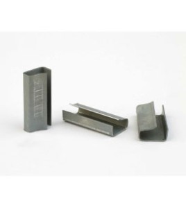 1/2" Open Steel Seals S-40LA for Poly Strapping, 1000 Pack 1/2" Open Steel Seals S-40LA for Poly Strapping, 1000 Pack