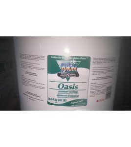 vision: Oasis absorbent granules - non powdering formula 40lb pail  vision: Oasis absorbent granules - non powdering formula 40lb pail
