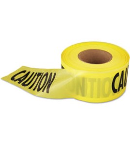 Caution"/ Barricade Tape 1,000' x 3" Yellow "Caution" Tape 12 rolls per a case Caution"/ Barricade Tape 1,000' x 3" Yellow "Caution" Tape 12 rolls per a case