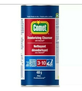 Comet Powder Cleanser with Chlorine 400g Comet Powder Cleanser with Chlorine 400g