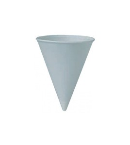 cone cups 4 oz white paper 5000pcs