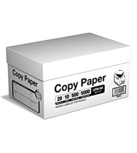 8.5"X11" COPY PAPER 92BR - 5000/CS 8.5"X11" COPY PAPER 92BR - 5000/CS
