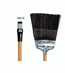 Marino: Switch Broom With Stiff Brown Fiber And Chisel End Marino: Switch Broom With Stiff Brown Fiber And Chisel End