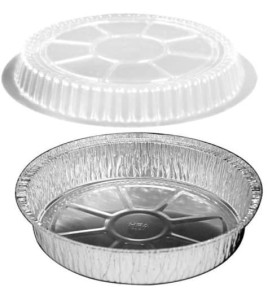 9" Dome Lids - Clear - Round Container case of 500  9" Dome Lids - Clear - Round Container case of 500