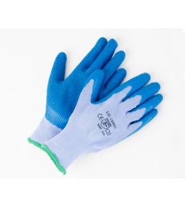 Cut and abrasion resistant RUBBER ON POLY/COTTON LINER GLOVES 12 pcs Cut and abrasion resistant RUBBER ON POLY/COTTON LINER GLOVES 12 pcs