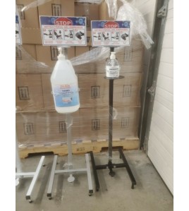 Contactless Foot Pedal Activated stand for soap/ Hand Sanitizer bottles  Contactless Foot Pedal Activated stand for soap/ Hand Sanitizer bottles