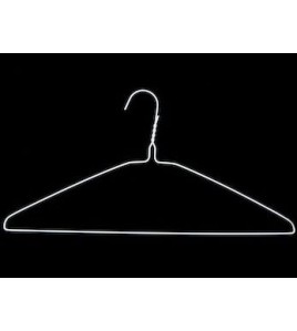 wire hangers white suites ,16" , 13gauge 500 pcs wire hangers white suites ,16" , 13gauge 500 pcs