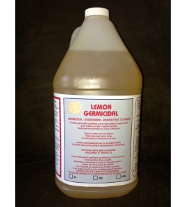 Sprakita: Lemon Germicidal - Deodorizer &amp; Disinfectant Cleaner 4 x 4Litre Bottles