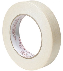 masking tape 12mm (1/2") 55m pack of 18  masking tape 12mm (1/2") 55m pack of 18