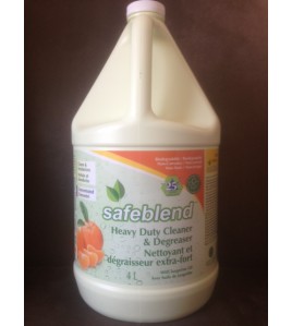 Safeblend: Heavy Duty Cleaner &amp; Degreaser 4x4 Litre Bottles