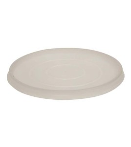 Genpak PL16 plastic lids for 12c-32c foam containers 500case