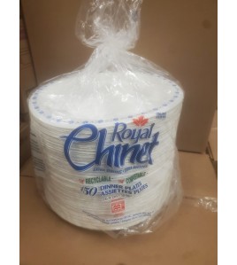 10 3/8" Royal Chinet - Luncheon Paper Plate 125 Per Pkg 10 3/8" Royal Chinet - Luncheon Paper Plate 125 Per Pkg