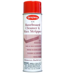 Sprayway: Baseboard Cleaner & Wax Stripper 12 x 19oz Spray Bottles Sprayway: Baseboard Cleaner & Wax Stripper 12 x 19oz Spray Bottles