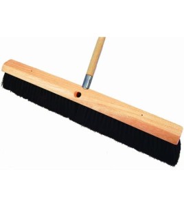 24" tampico with wire center broom with 54" wooded stick 24" tampico with wire center broom with 54" wooded stick