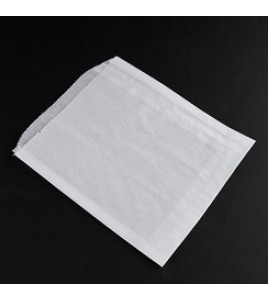 Grease proof white sandwich bag 6 x .75 x 6.75 white case of 1000  Grease proof white sandwich bag 6 x .75 x 6.75 white case of 1000