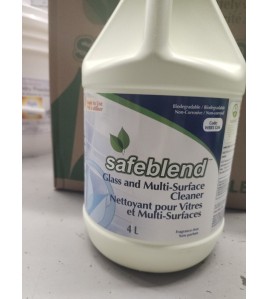Safeblend: Glass & Multi Surface Cleaner 4L Bottle Safeblend: Glass & Multi Surface Cleaner 4L Bottle