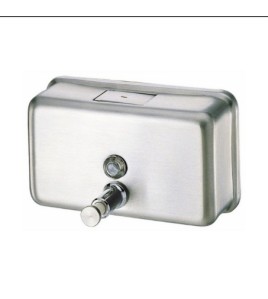 Horizontal Soap Dispenser With lock & key Vol. 1200ml Stainless Steel  Horizontal Soap Dispenser With lock & key Vol. 1200ml Stainless Steel