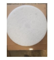 polishing pads white 20" case of 5 prime source 